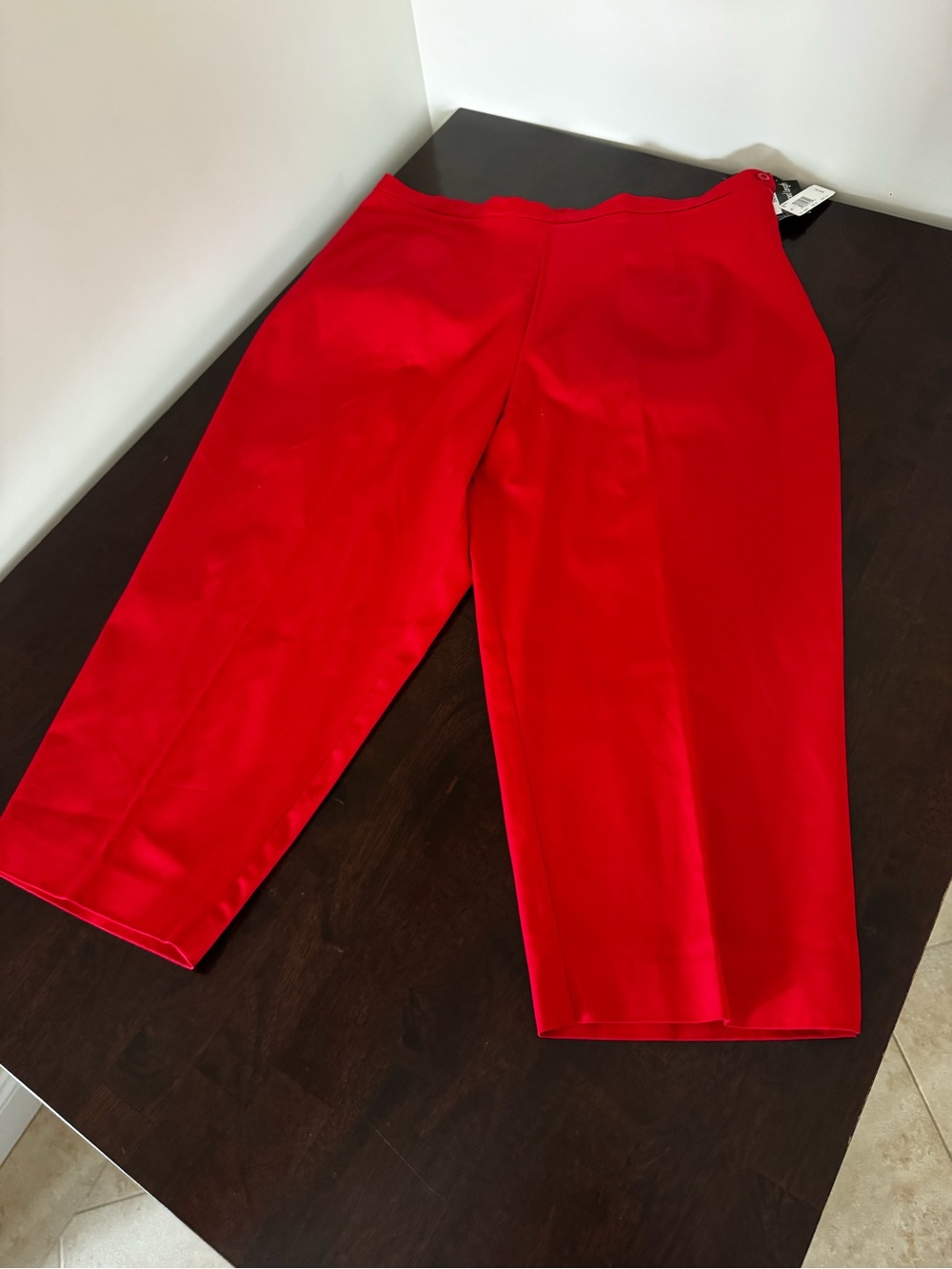 Briggs New York Red Women's Trousers